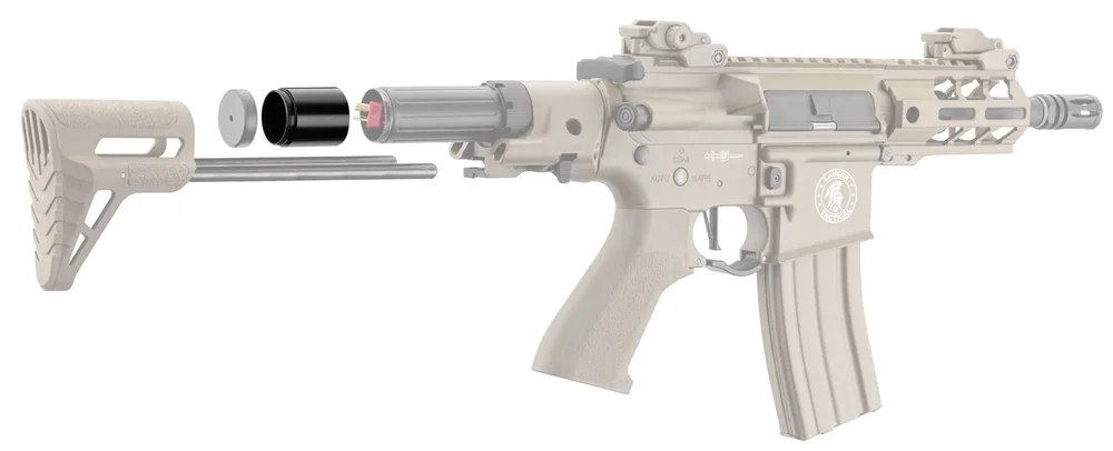 Lancer Tactical forlænger til PDW-kolberør Lancer Tactical forlænger til PDW-kolberør