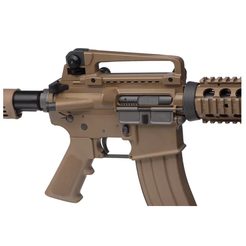M4 RIS CQB Full Metal  Gas Blowback, Tan - Bild 3
