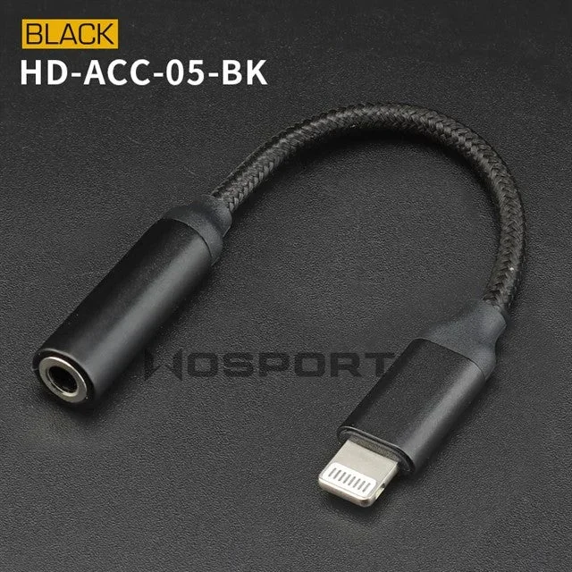 12 cm Lightning Audio adapterkabel 3,5 mm hovedtelefonadapter 12 cm Lightning Audio adapterkabel 3,5 mm hovedtelefonadapter