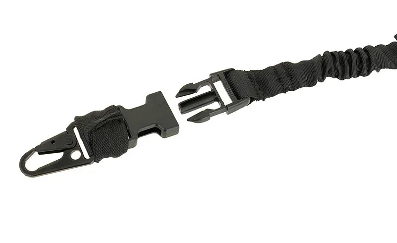 1-punkts bungee-sling med MOLLE-fæste – sort - Bild 3
