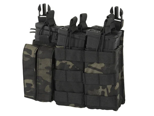 Buckle Up Triple lommepanel til 5.56/pistol – Multicam Black - Bild 3