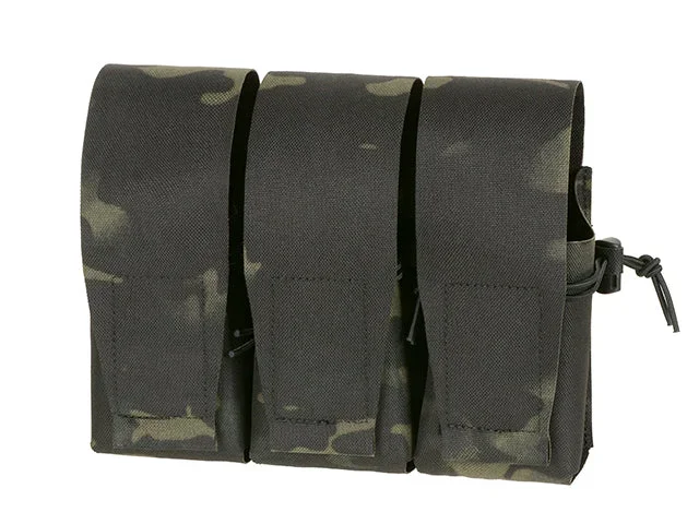 Triple lomme til 6 AR15-magasiner, laser-cut – Multicam Black - Bild 3