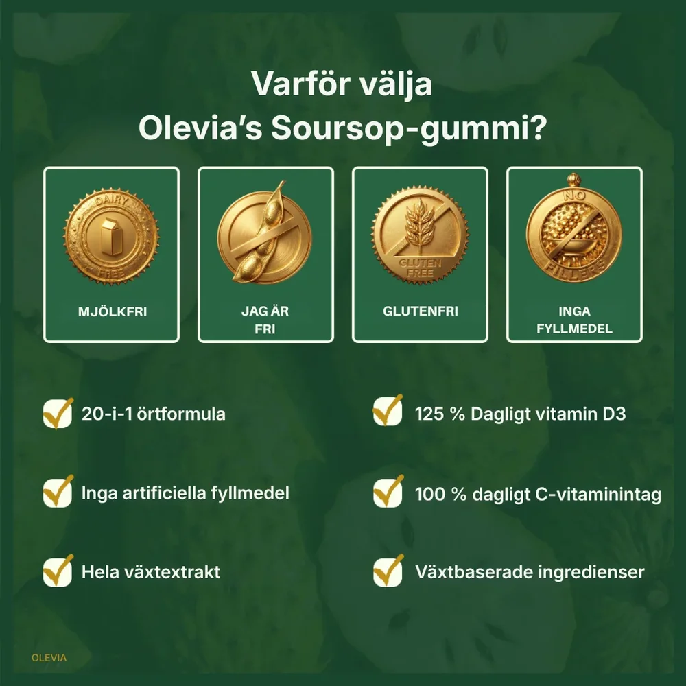 Olevia® | Soursop-gummibonbons 20-i-1 - Bild 2