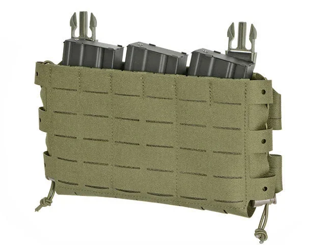 Buckle Up COMPACT panel – indsats til 3 magasiner, MOLLE laser-cut – oliven - Bild 3