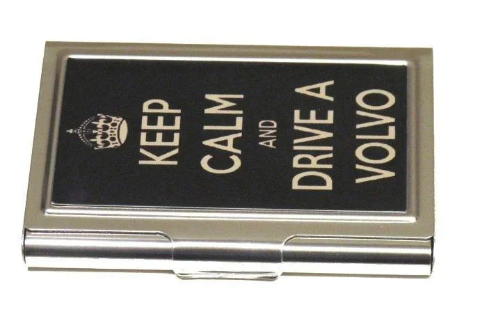Korthållare -Keep calm and drive  Volvo - Bild 1