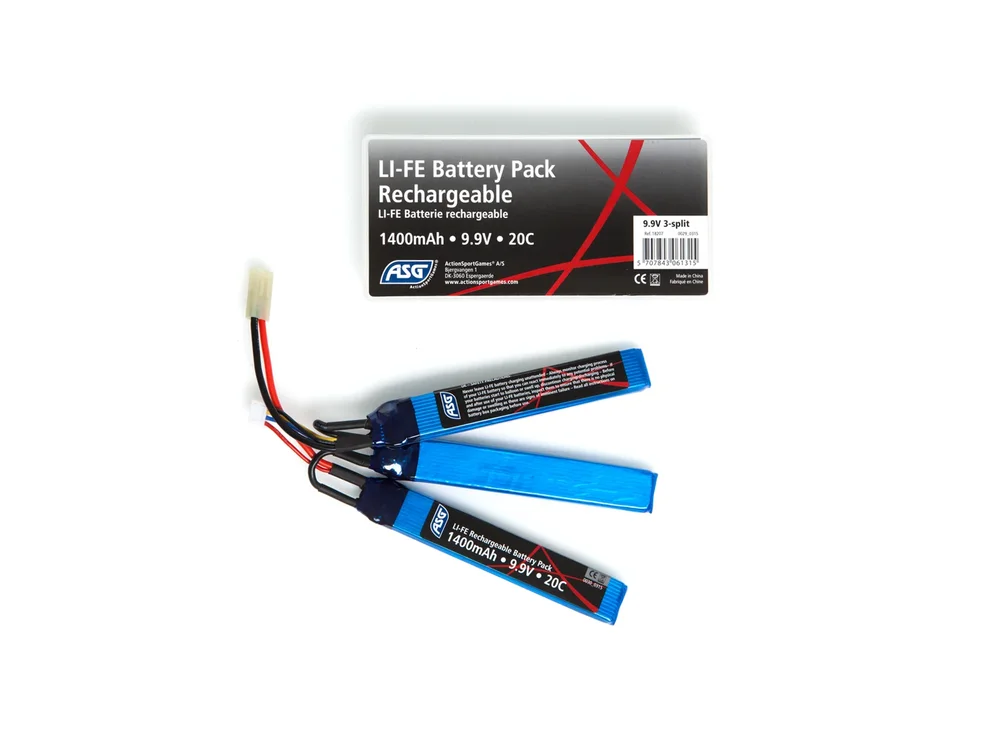 9, 9V Batteri, 1400 mAh, LI-FE, sticks 9, 9V Batteri, 1400 mAh, LI-FE, sticks