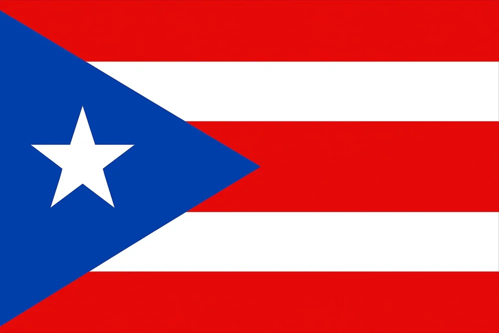 Puerto Rico Flagga – 150 x 90 cm - Bild 2
