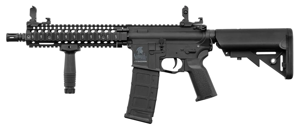 LT-18 GEN2 MK18 AEG-replika, combo – sort - Bild 2