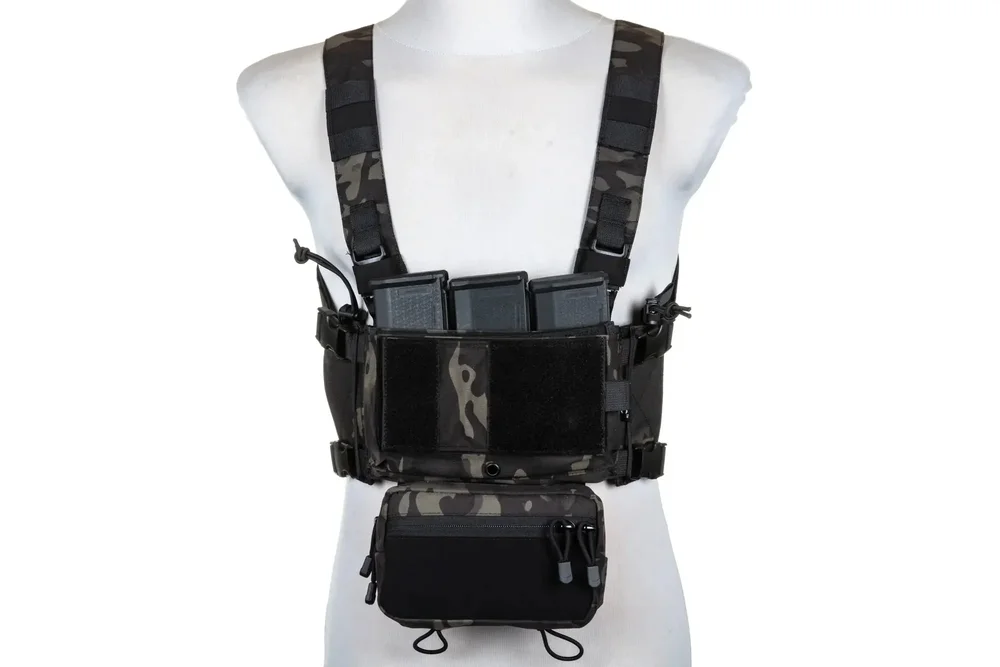 Specna Arms Tactical Adaptive V2 Chest Rig Vest Multicam Black - Bild 2
