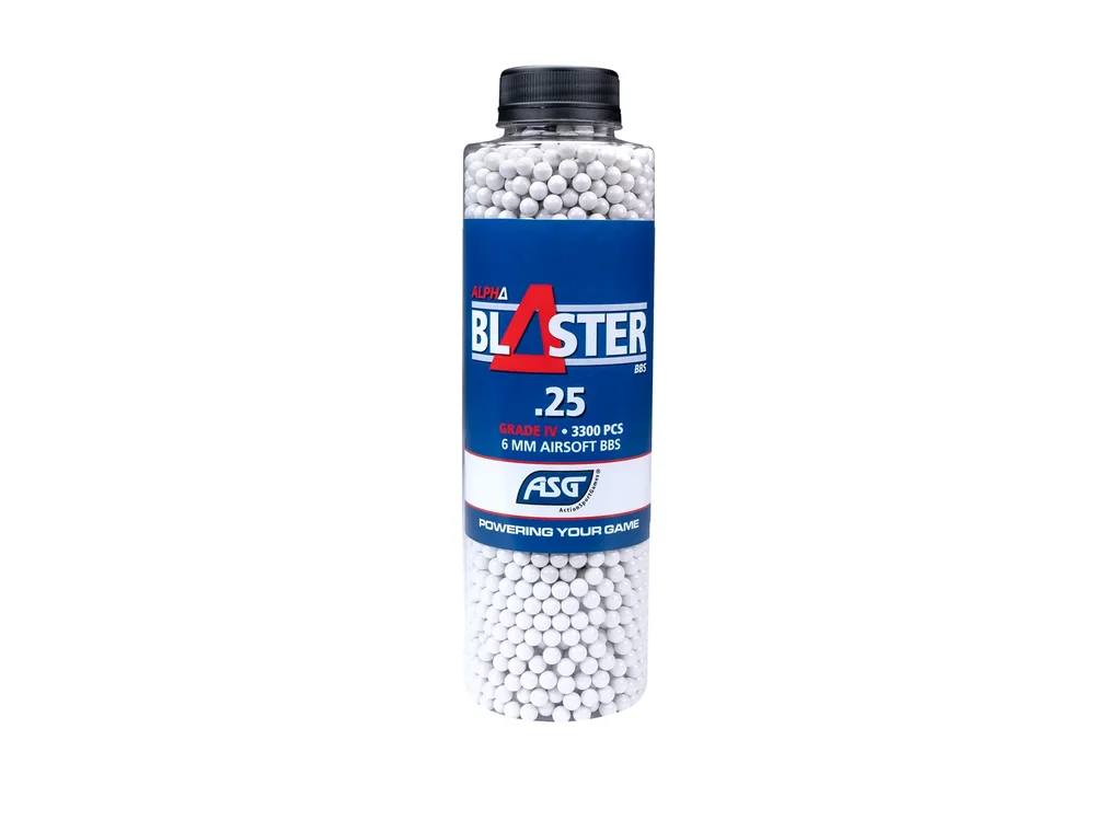 ASG Alpha Blaster BB 0,25 g – 3.300 stk. ASG Alpha Blaster BB 0,25 g – 3.300 stk.