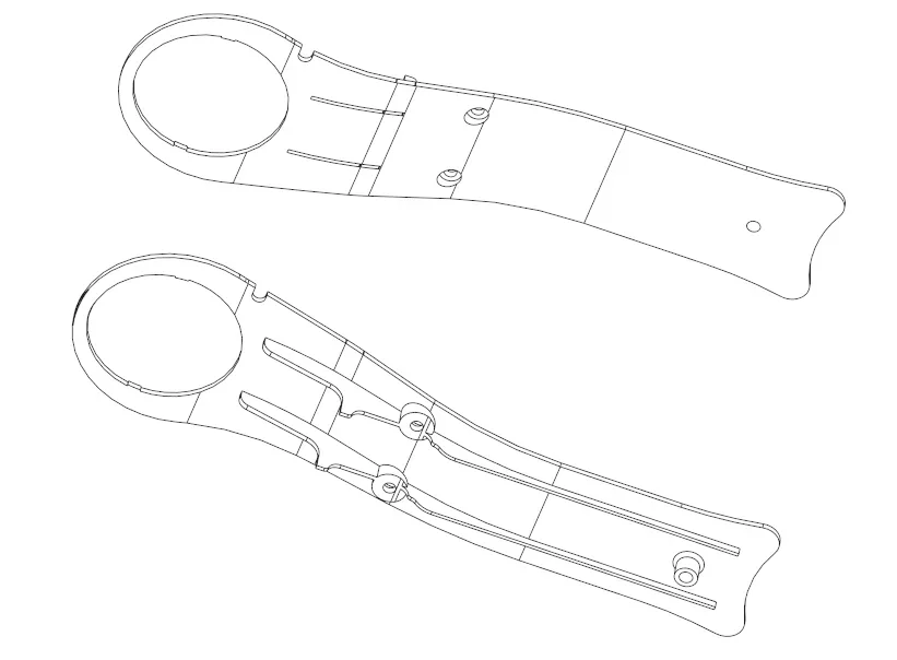 Rear Arm Mud Cover (Cubierta Brazo Trasero) compatible for Minimotors Dualtron Storm - Bild 3
