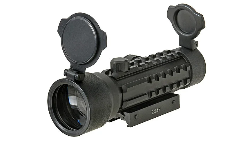 Taktisk dot sight 2×42 mm med 3 rails Taktisk dot sight 2×42 mm med 3 rails