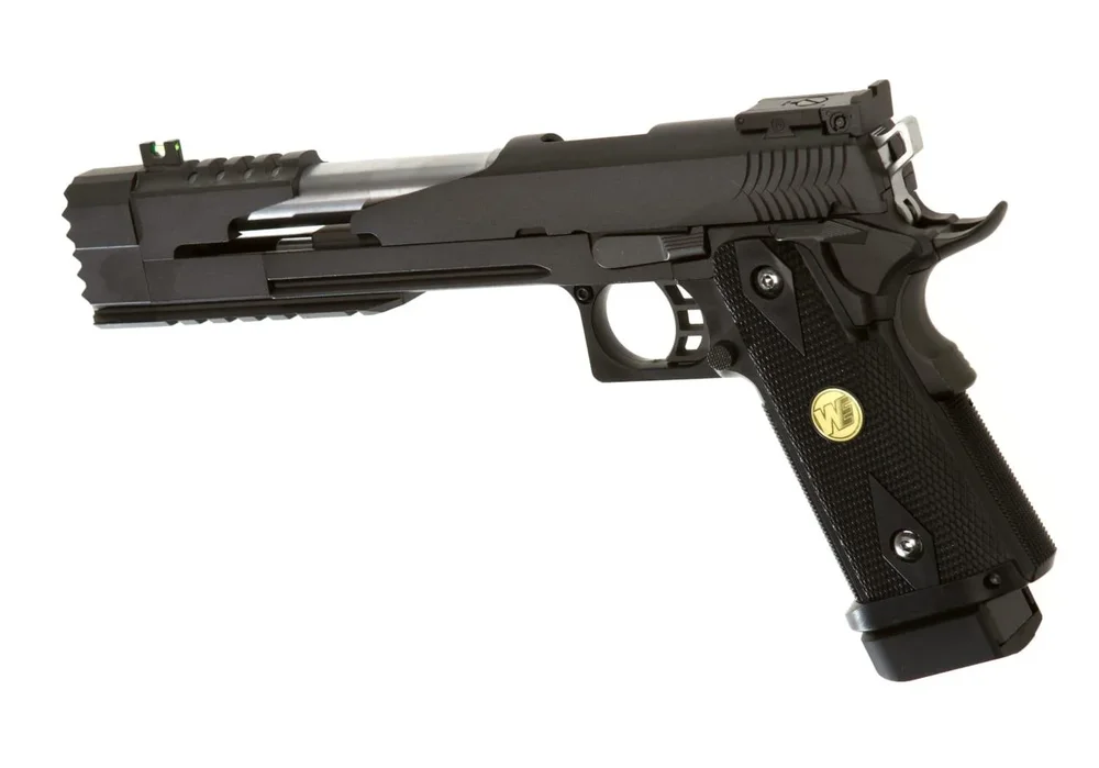 WE Hi-Capa 7 Full Metal Dragon GBB - Black - Bild 2