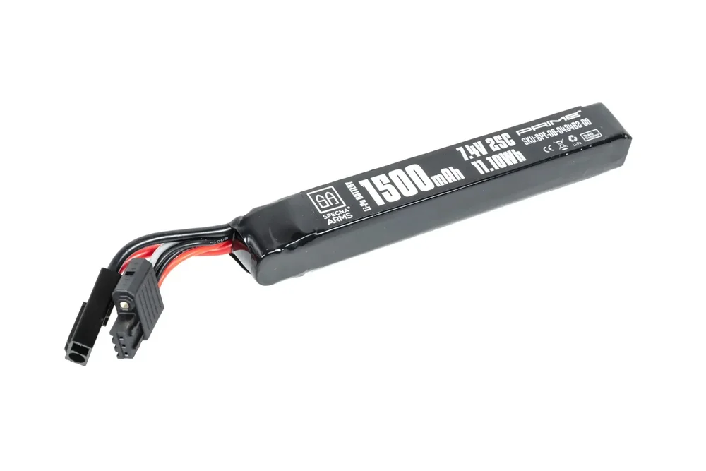 Battery Li-Po Specna Arms x Gens Ace 1500 mAh 25C 2S1P 7.4V Tamiya mini G-Tech - Bild 2