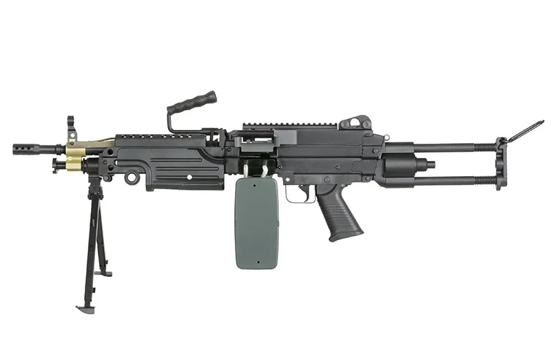 FN M249 Paratrooper letmaskingevær-replika FN M249 Paratrooper letmaskingevær-replika