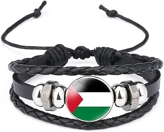 Palestina läderarmband - Bild 1