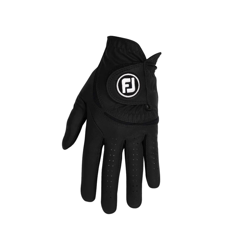 FootJoy WeatherSof Golfhandskar Herr - Black Herr - Bild 3