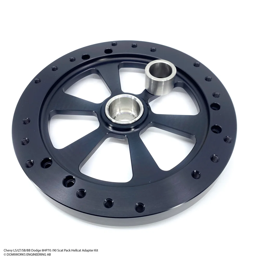 Chevy LS/LT/SB/BB till Dodge 8HP70 / 8HP90 Scat Pack Hellcat Adapter Kit - Bild 3