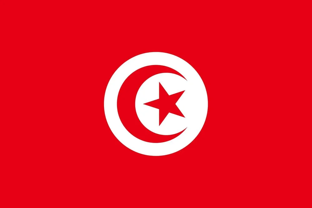 Tunisien flagga