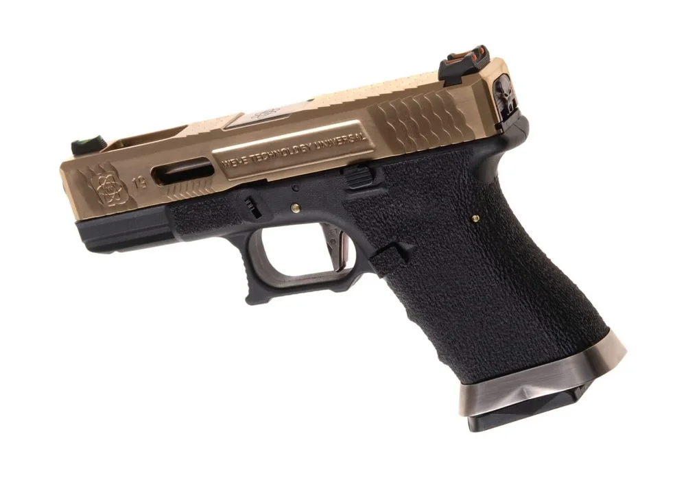 WE G-Force 19 Metal Version GBB - Gold - Bild 3