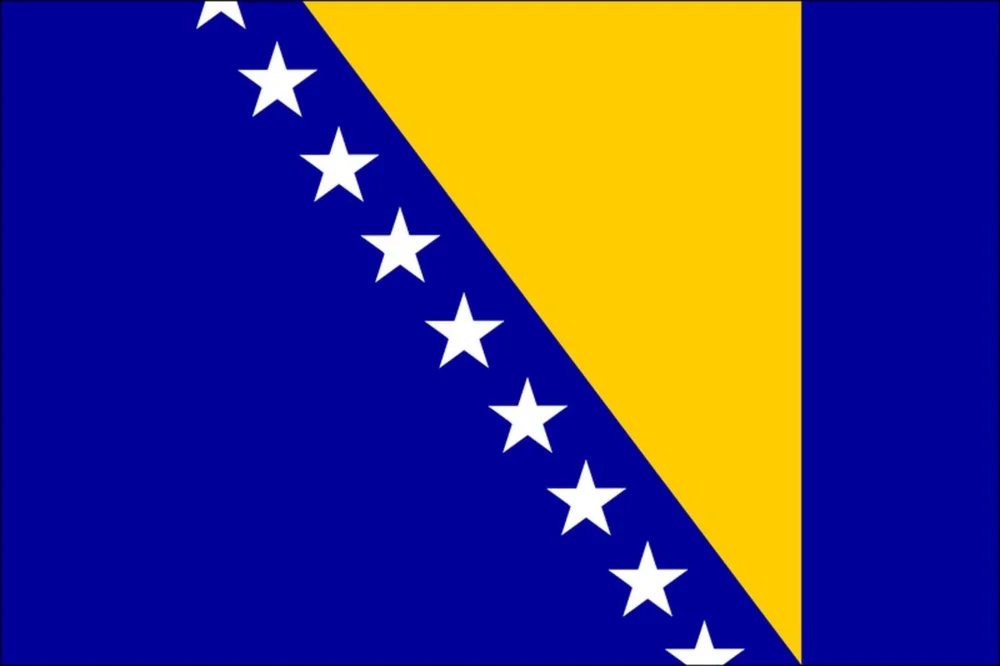 Flagga - Bosnien