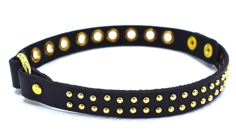 Nithalsband runda nitar med ring - Bild 3