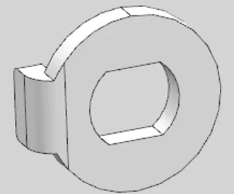 Shaft stop washer (arandela de tope del eje) for Dualtron Togo - Bild 2