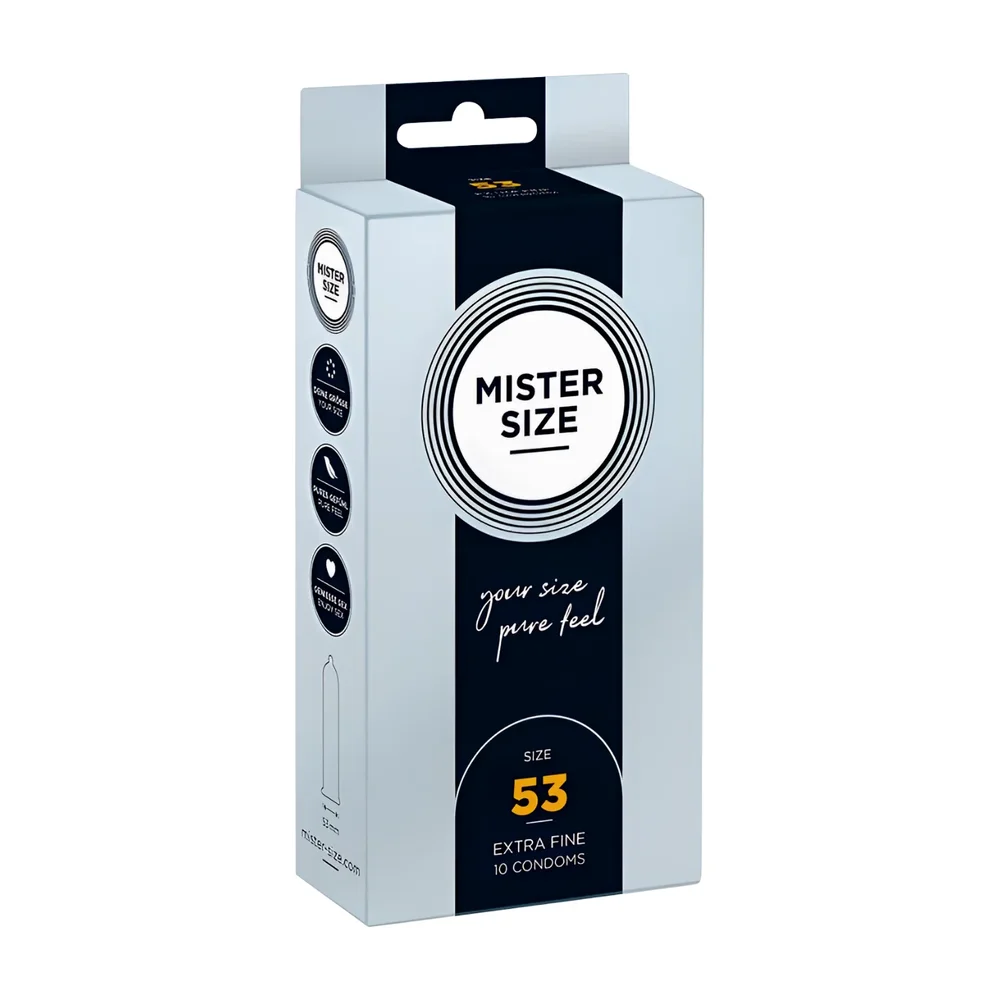 KONDOMER MISTER SIZE 53