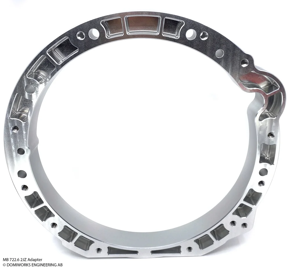 MB 722,6 till 2JZ Adapterplatta - Bild 2