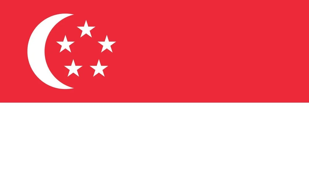 Singapore flagga
