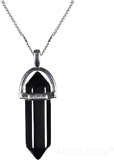 Kristall Halsband Hexagonal - Bild 3