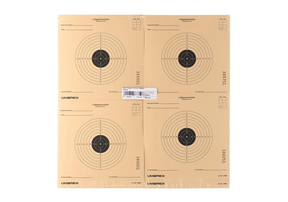 Umarex Paper Targets 14x14 cm 1000 stk - Bild 2