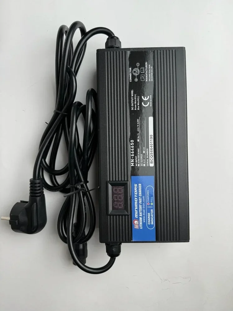 Fast Charger Baming (Cargador rapido) Version2024 - 60V 6,5A - Official Minimotors - Bild 3