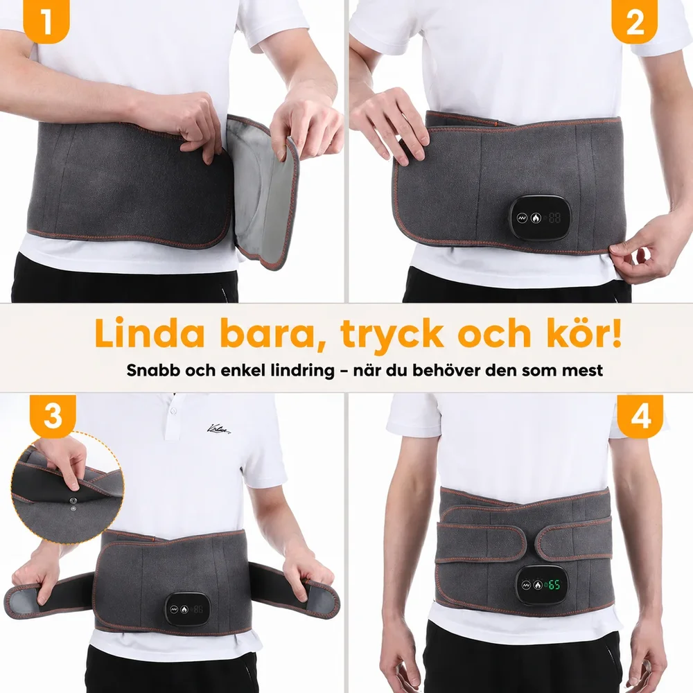 Den Hatch-bältet® | Den ultimata trippelbehandlingen som kombinerar tre kliniskt beprövade terapier för att bekämpa ryggsmärtor! - Bild 3