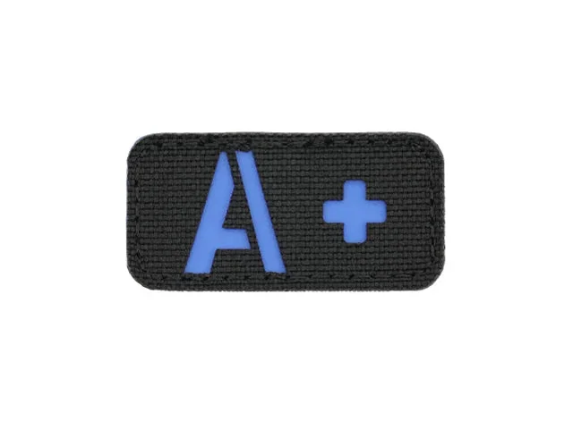 Blodtype-patch A+, laser-cut Blodtype-patch A+, laser-cut