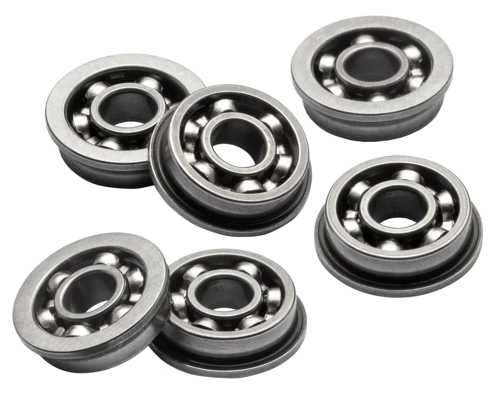 OPEN STEEL BEARINGS BUSHINGS 8 MM READY FOR EXTREME MECHANICAL STRESS