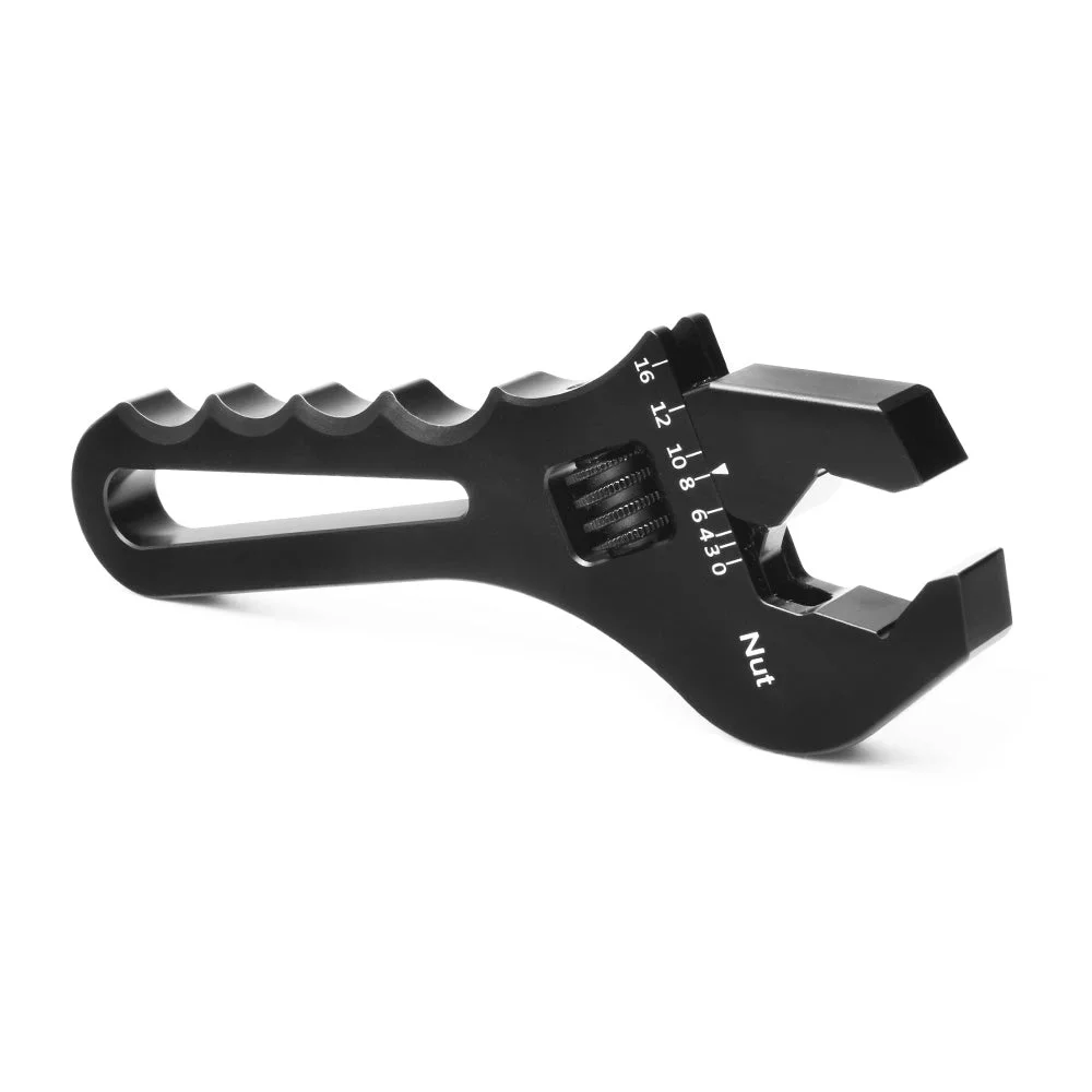 Adjustable AN-wrench in aluminum AN-4 to AN-16 Adjustable AN-wrench in aluminum AN-4 to AN-16