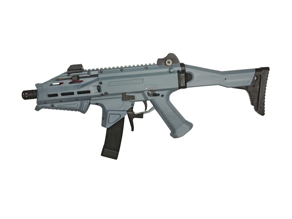 CZ Scorpion EVO 3 ATEK, AEG, M95, Battleship Grey, Dual Tone CZ Scorpion EVO 3 ATEK, AEG, M95, Battleship Grey, Dual Tone