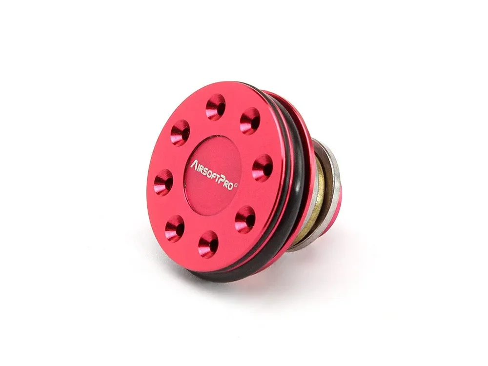 AirsoftPro CNC Aluminum Flat Piston Head with Bearing - Bild 1