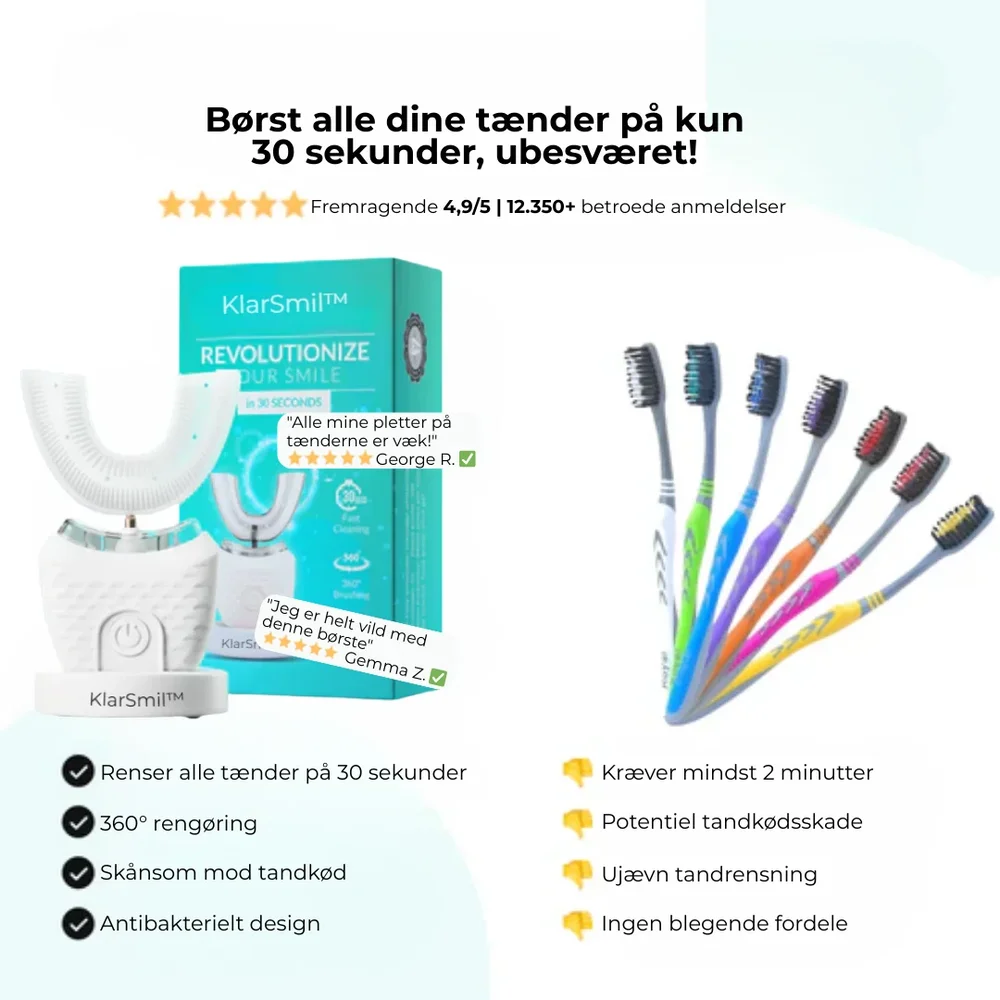 KlarSmil™ | Tandborsten på 30 sekunder som förvandlar ditt leende utan besvär! ✨ - Bild 3
