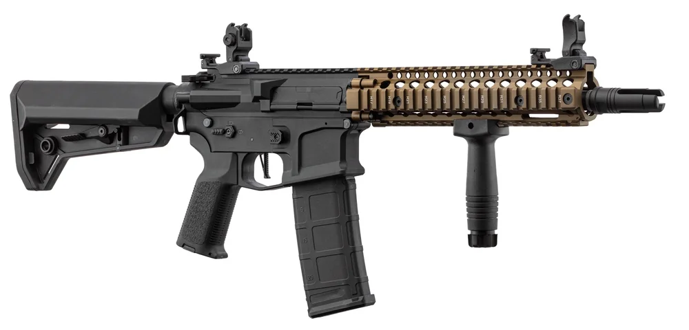 LT-18 GEN2 MK18 NSR AEG-replika, komplet pakke – sort/bronze - Bild 2