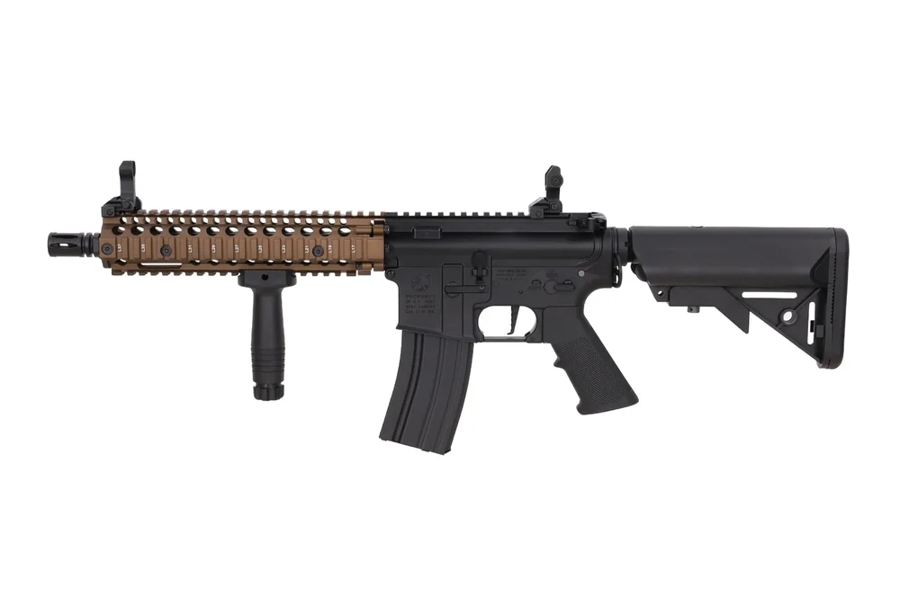Colt x Daniel Defense MK18 SA-E19 EDGE Gen.2 AEG Assault Rifle 10.5″ – Chaos Bronze