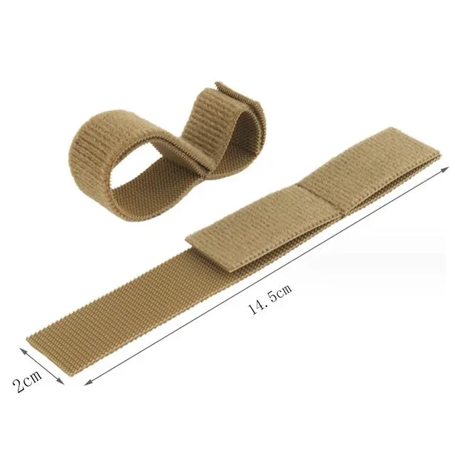 WoSporT WST velcro kabelbånd til kabler og slanger, 6 stk. – sort - Bild 3