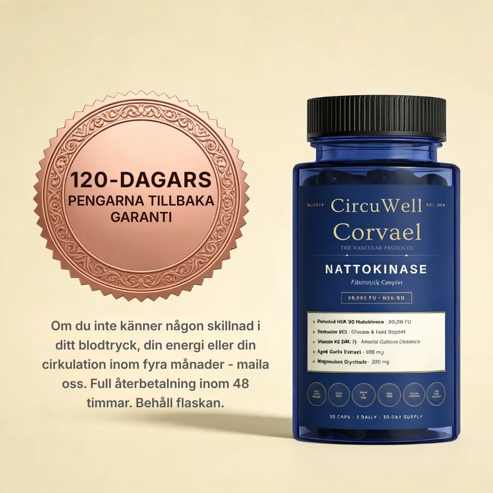 CircuWell® Corvael Nattokinase fibrinolytiskt komplex - Bild 2