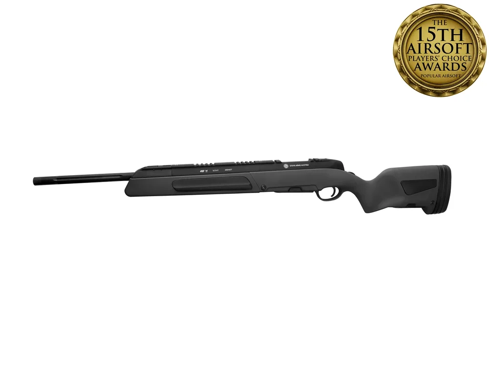 Steyr Scout Sniper 1.8 Joule – BLACK Steyr Scout Sniper 1.8 Joule – BLACK