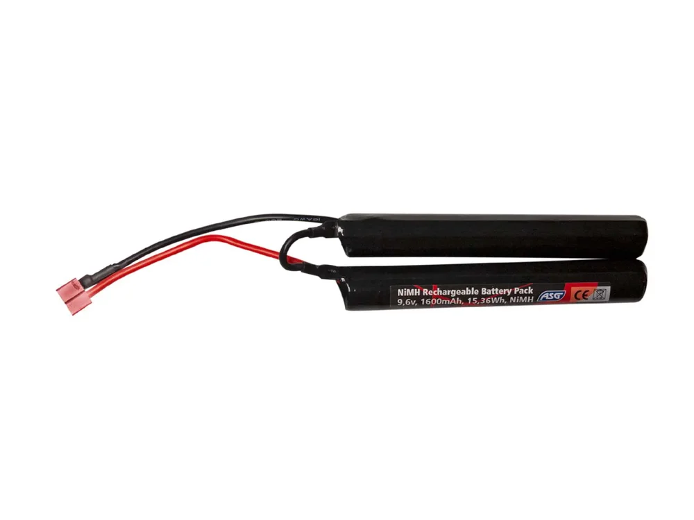 ASG Batteri – 9, 6V 1600mAh NiMH T-plug connector ASG Batteri – 9, 6V 1600mAh NiMH T-plug connector