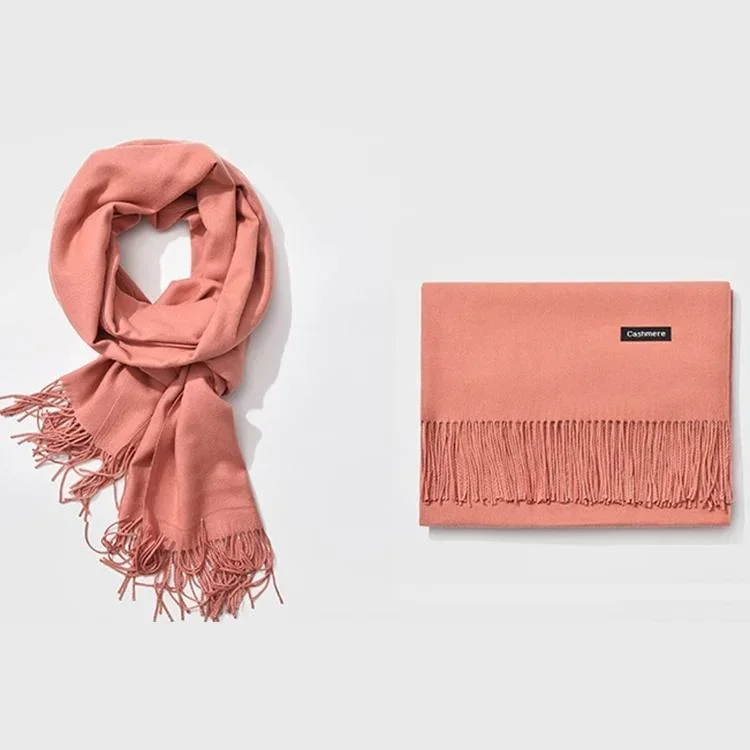 Viscose Ljusrosa sjal scarf - Bild 1