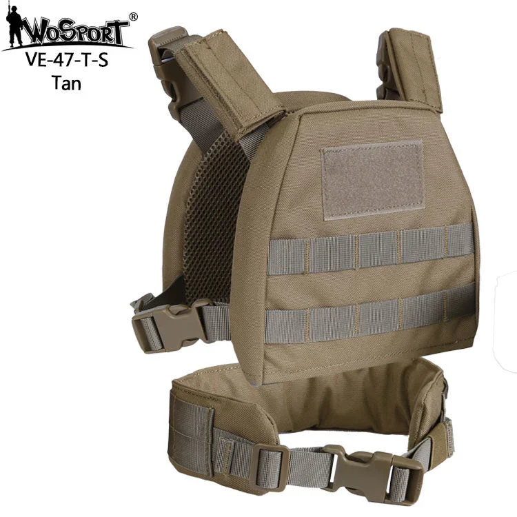 WST Kids MOLLE Plate Carrier with Belt WST Kids MOLLE Plate Carrier with Belt