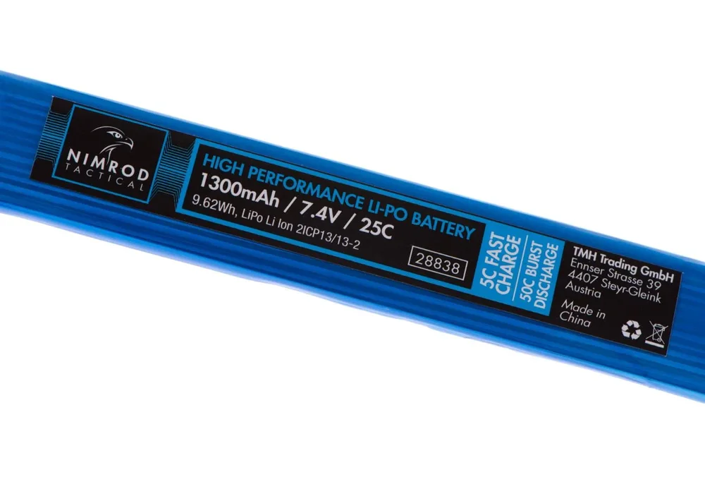 Nimrod LiPo Batteri 7,4V 1300 mAh - Bild 3