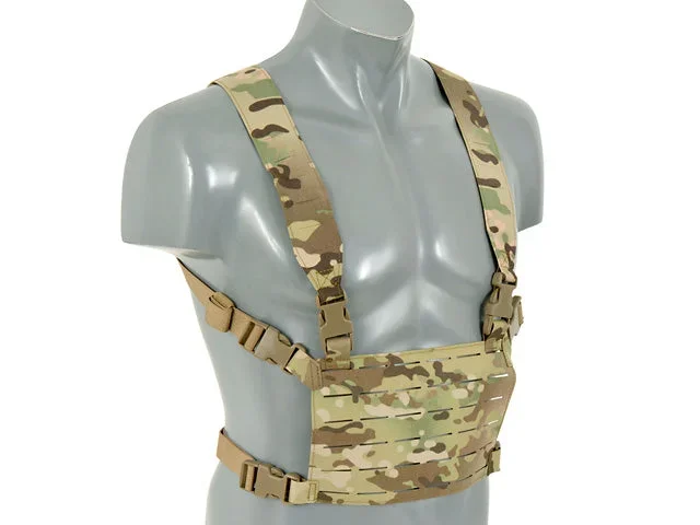 Letvægts Chest Rig, laser-cut – Multicam - Bild 3
